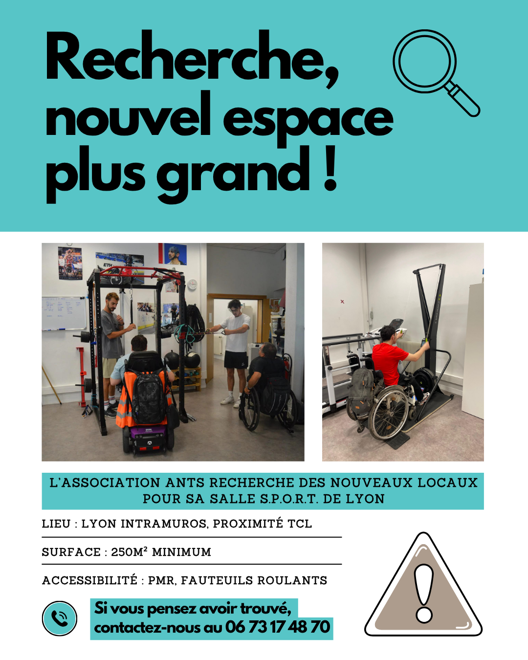 affiche de recherche salle de Lyon affiche de recherche salle de Lyon