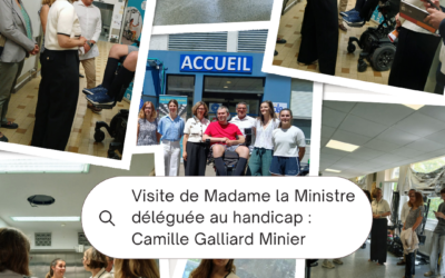 Visite de Madame la Ministre déléguée au handicap